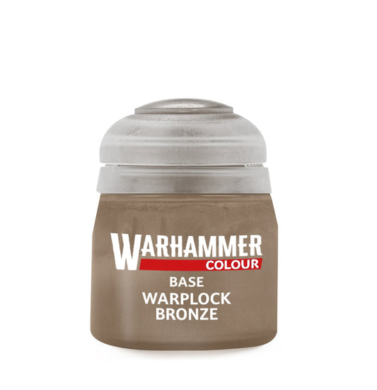 Warhammer Colour Base: Warplock Bronze Paint Pot