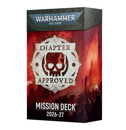 Warhammer 40,000 mission deck box