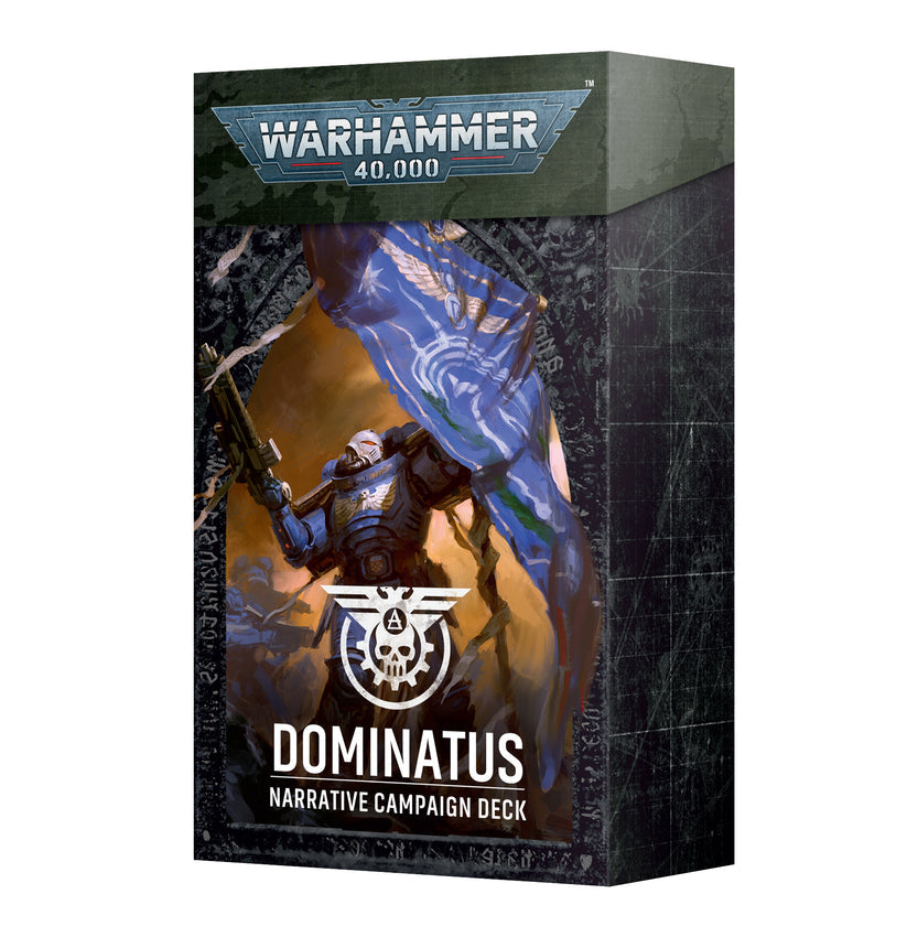 Warhammer 40,000 Dominatus Narrative Campaign Deck packaging