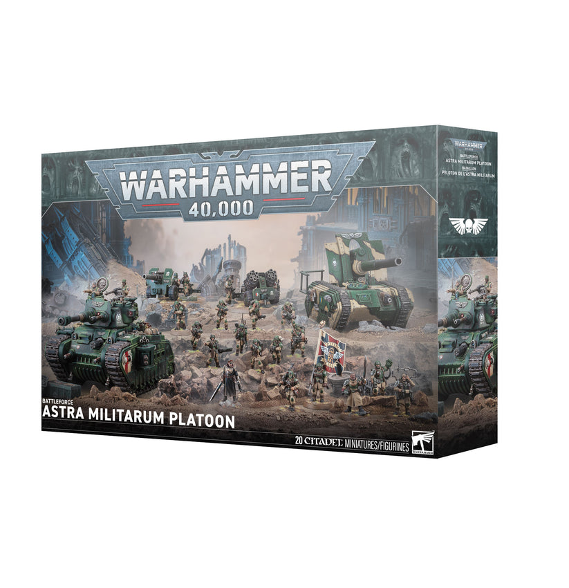 Battleforce: Astra Militarum Platoon box art
