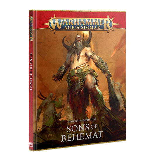 Battletome: Sons of Behemat Warhammer Age of Sigmar hardback book