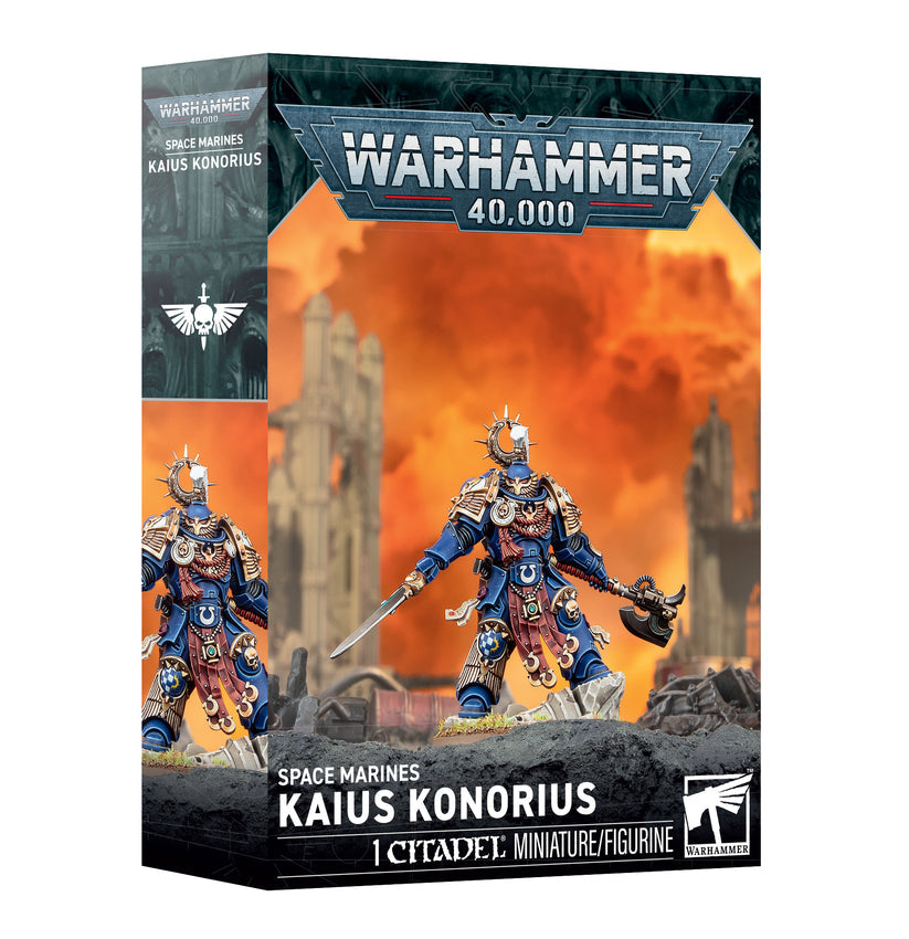 Space Marines Kaius Konorius miniature for Warhammer 40,000