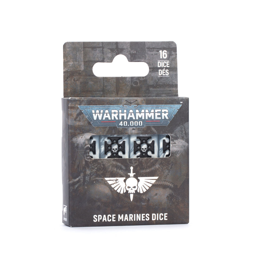 Space Marines dice set of 16 for Warhammer 40,000