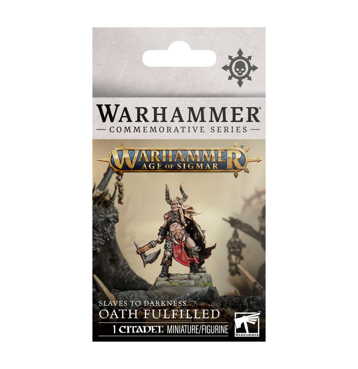 Slaves to Darkness Oath Fulfilled Darkoath Warqueen miniature box