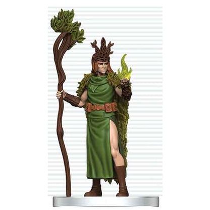 Human Druid pre-painted D&D miniature