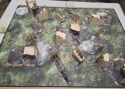 Different angle of tip top terrain 11th ed terrain
