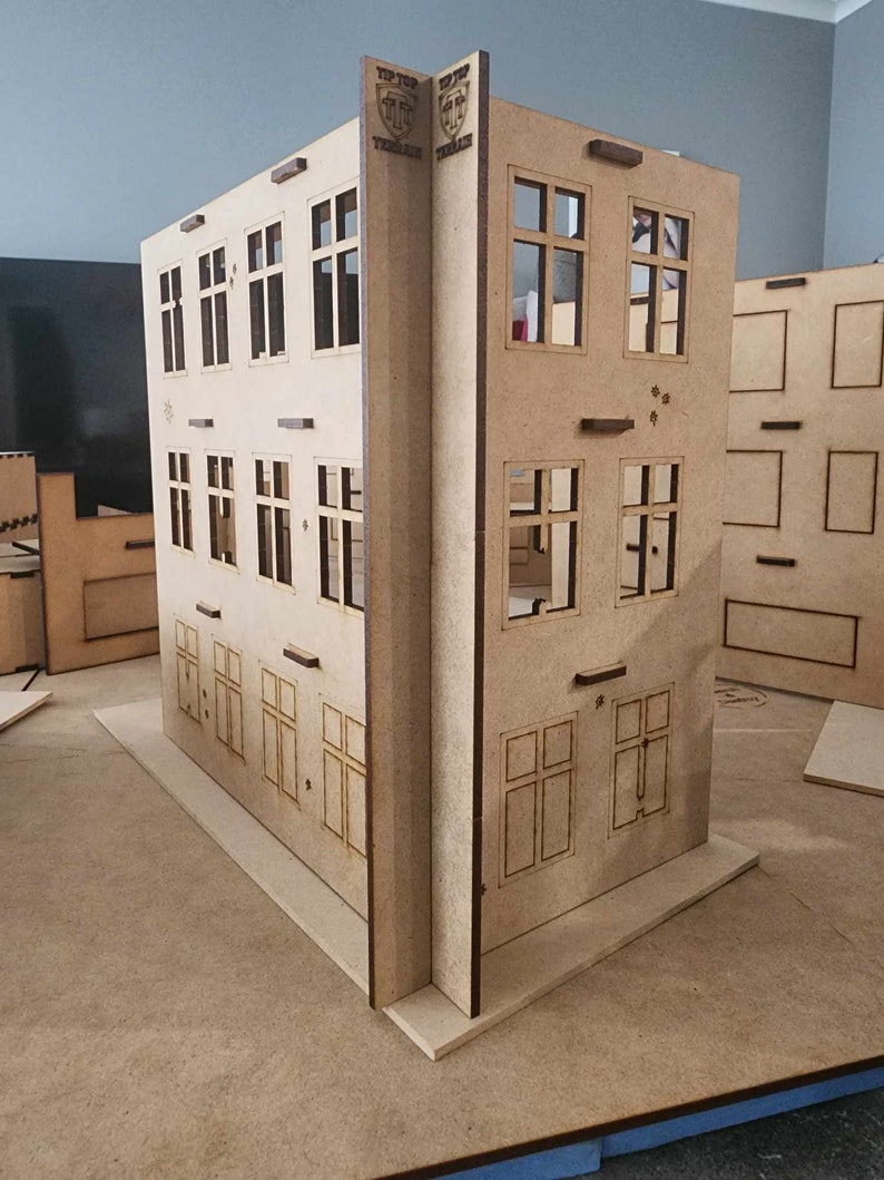 WTC Style MDF Terrain Warhammer 40k