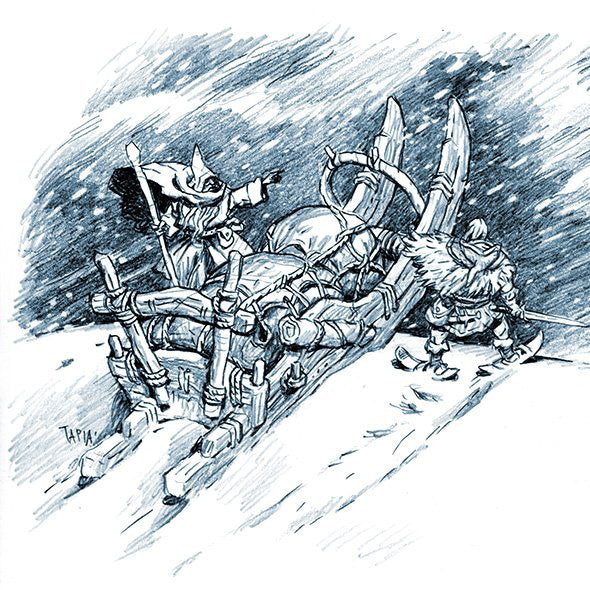 Forbidden Lands RPG - The Bitter Reach - Physical + Digital