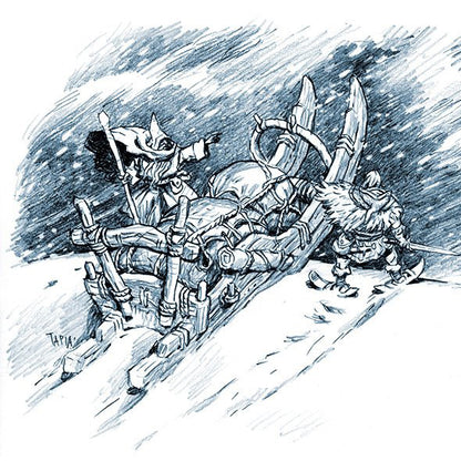Forbidden Lands RPG - The Bitter Reach - Physical + Digital