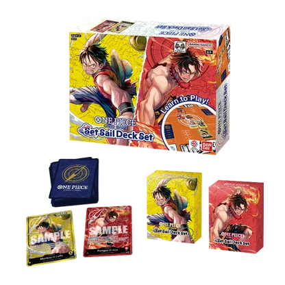 One Piece Card Game Set Sail Deck Set SD-01 product box