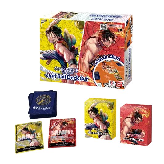 One Piece Card Game Set Sail Deck Set SD-01 product box
