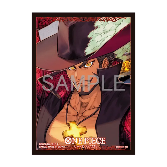 One Piece Card Game Official Card Sleeve Set 13 - Dracule Mihawk