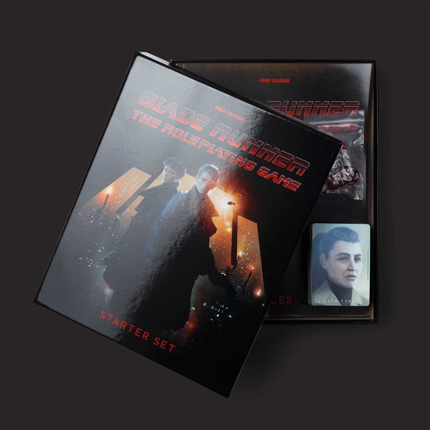 Blade Runner RPG Starter Set boxed set component detail view 3