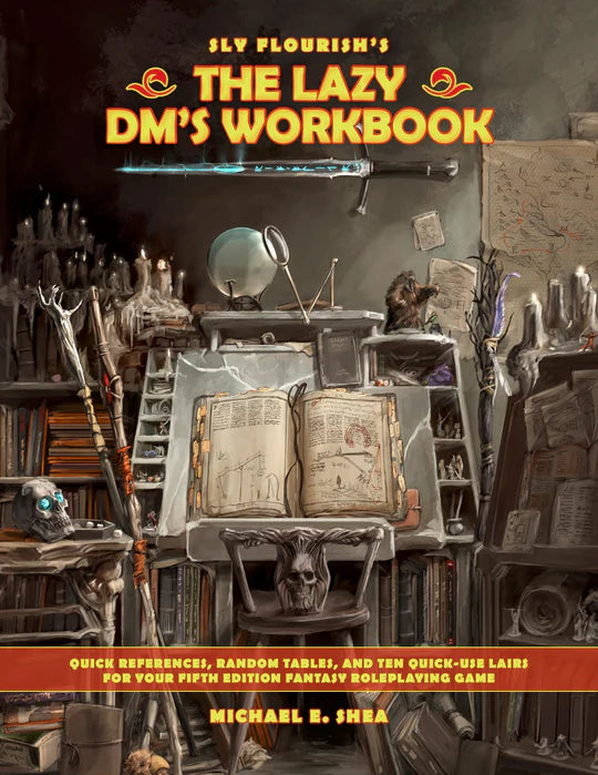 The Lazy DM's Workbook - Physical & PDF (arriving in August 2025)