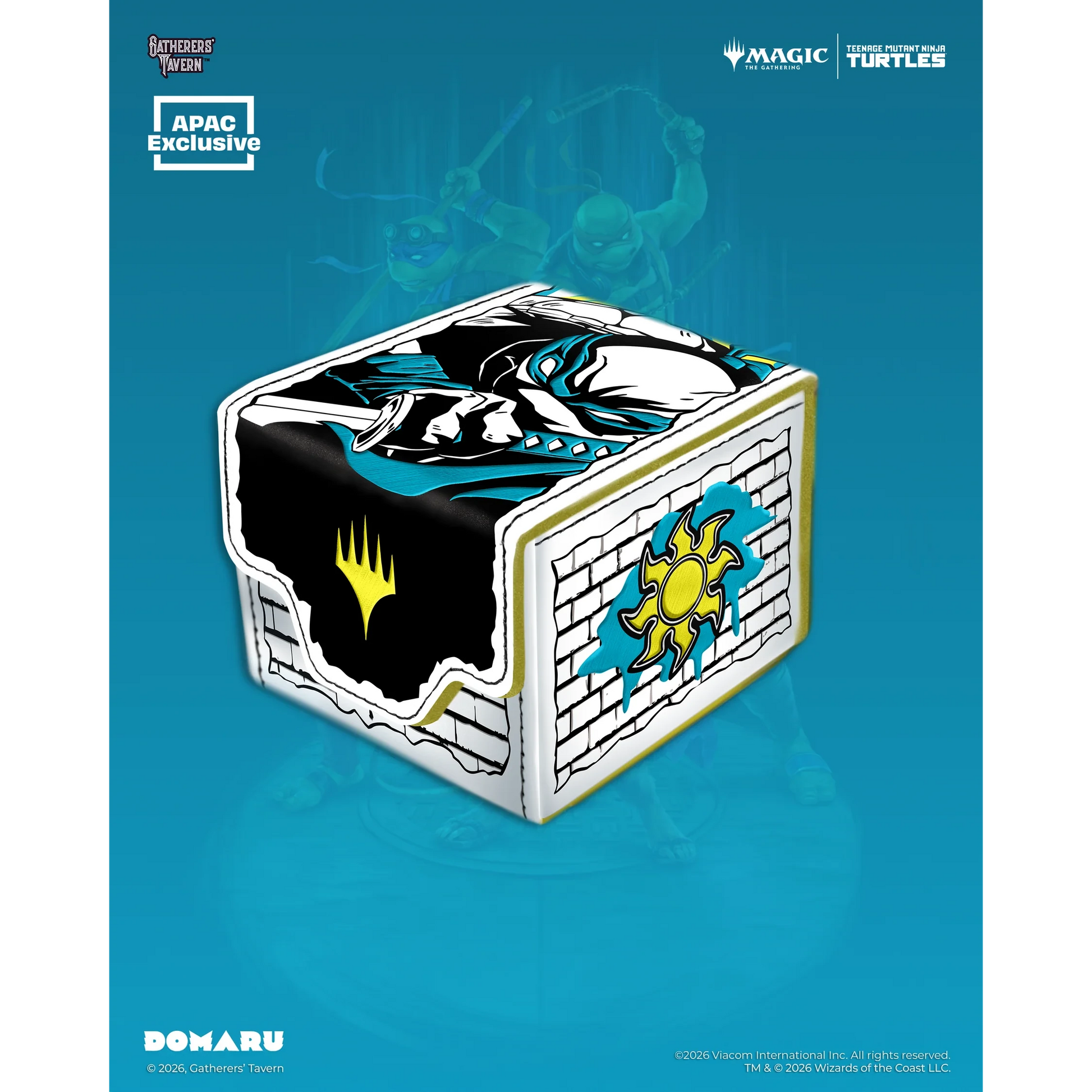 Leonardo DOMARU Box Teenage Mutant Ninja Turtles deck box