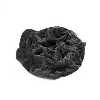 Multipocket Dice Bag Fluffy- Black