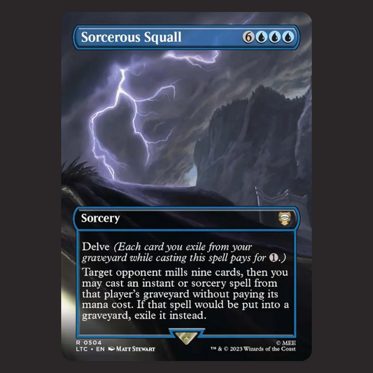 MTG Sorcerous Squall [LTC 504]