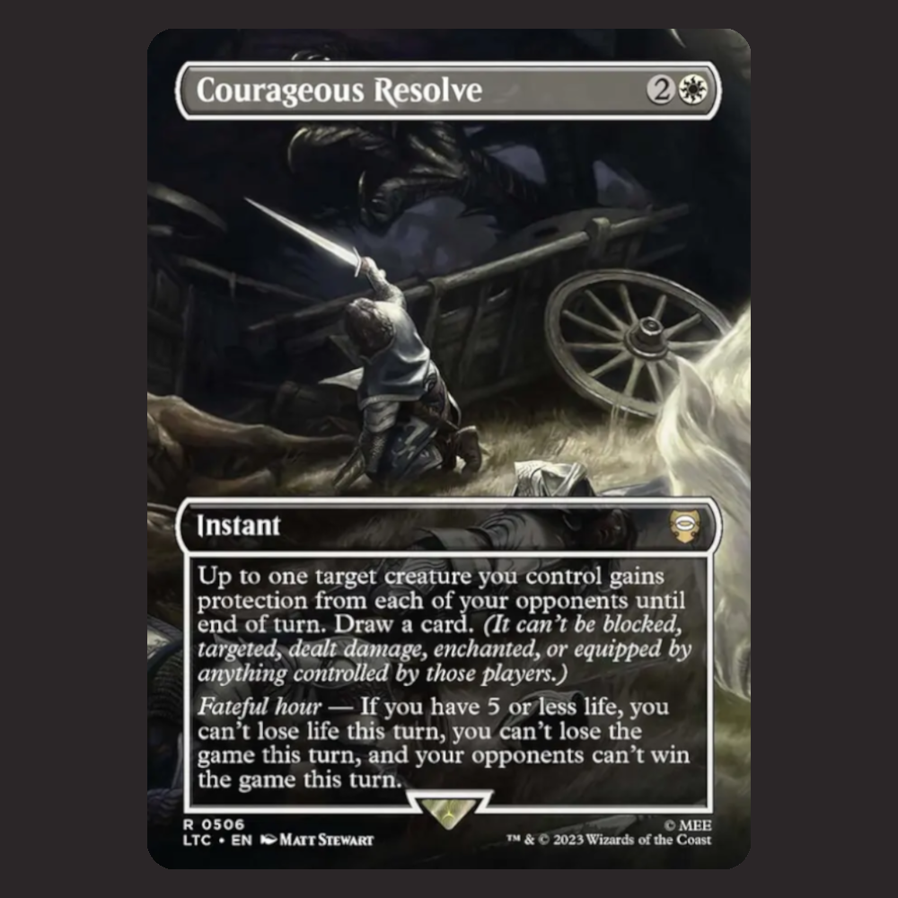 MTG Courageous Resolve [LTC 506]