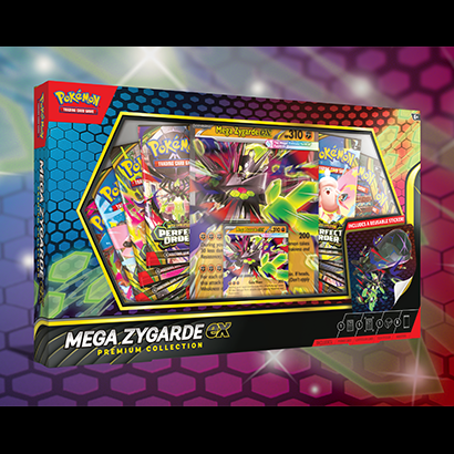Pokémon Mega Zygarde ex Premium Collection box