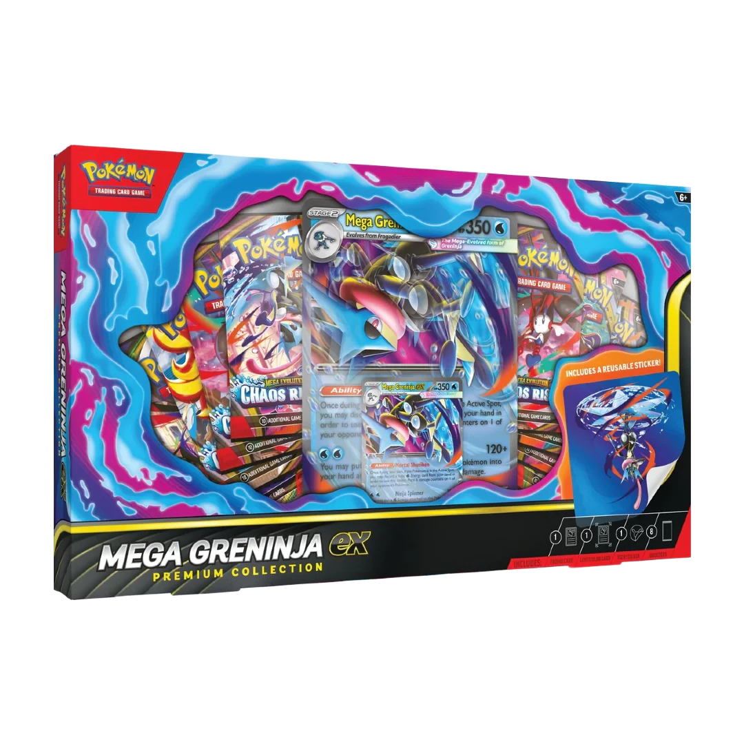 Pokémon TCG Mega Greninja ex Premium Collection