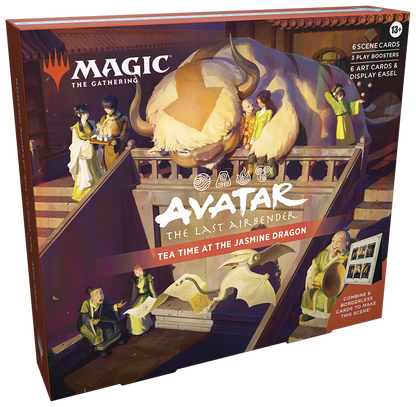 Magic Avatar: The Last Airbender - Scene Box Tea Time at the Jasmine Dragon
