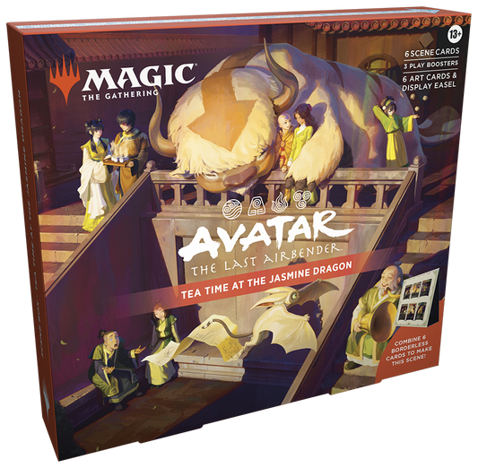 Magic Avatar: The Last Airbender - Scene Box Tea Time at the Jasmine Dragon