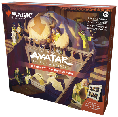 Magic Avatar: The Last Airbender - Scene Box Tea Time at the Jasmine Dragon