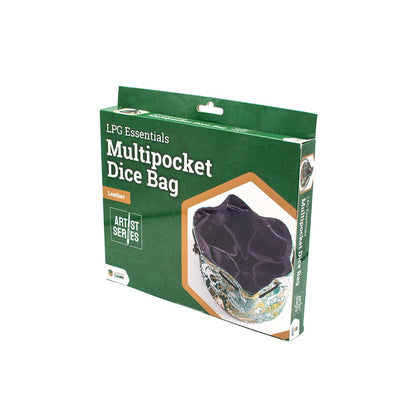 Multipocket Dice Bag Leather -  Artist Series: Cara