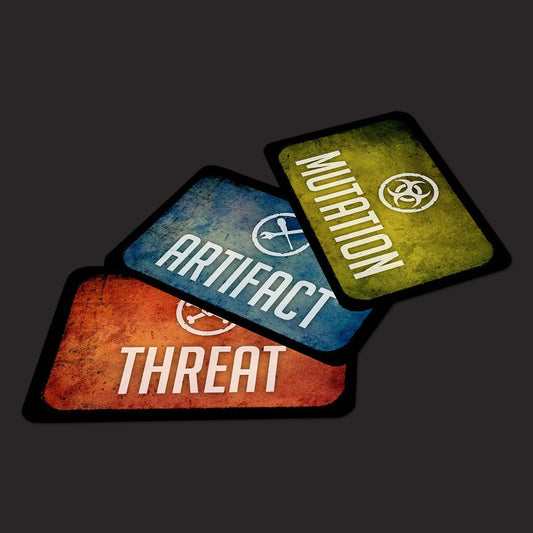 Mutant Year Zero RPG, Card Deck card deck and sample cards