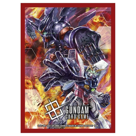 Gundam Card Game: Official Sleeves - Shining Gundam vs Master Gundam