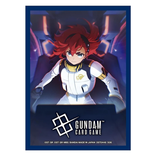 Gundam Card Game: Official Sleeves - Suletta Mercury