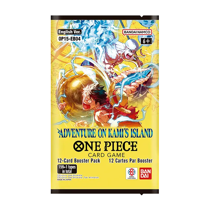 One Piece Card Game OP-15 booster packs