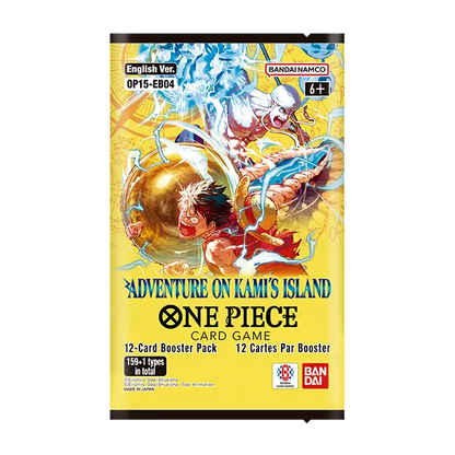 One Piece Card Game OP-15 booster packs