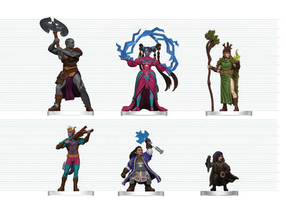 D&D Icons of the Realms Spells & Steel Starter Set miniatures