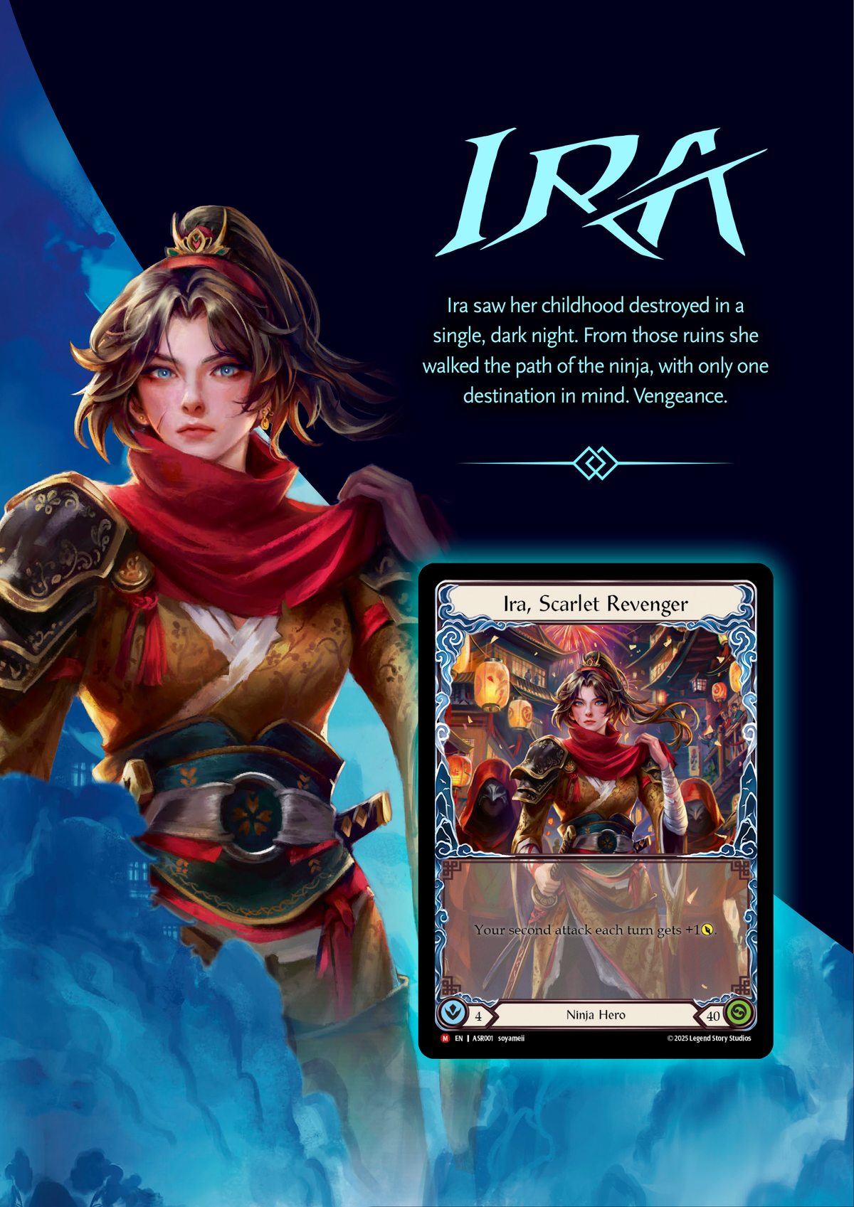 Flesh and Blood Armory Deck Ira Ninja Card