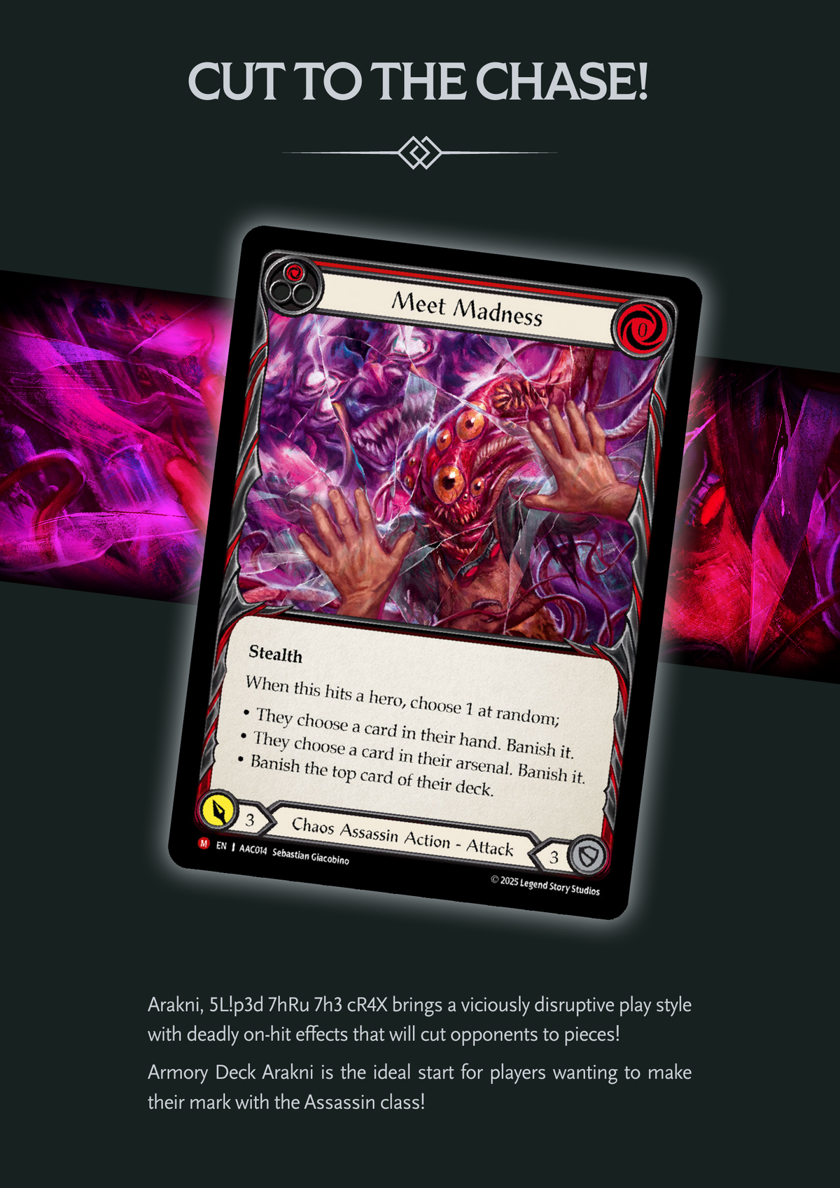 Flesh and Blood Armory Deck Arakni Deck type