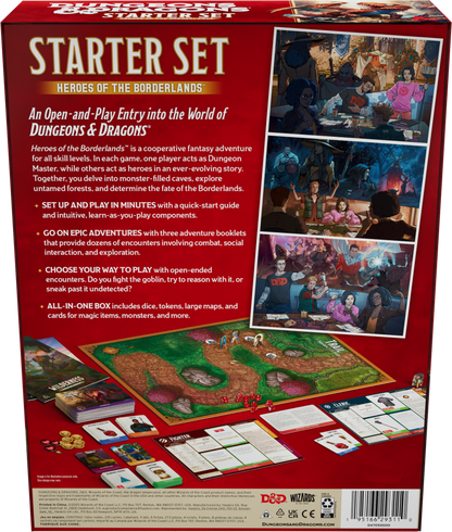 D&D Starter Set: Heroes of the Borderlands - expected September release