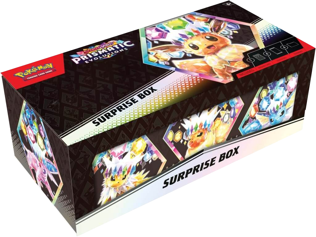 Pokemon TCG Scarlet & Violet 8.5 Prismatic Evolutions Surprise Box