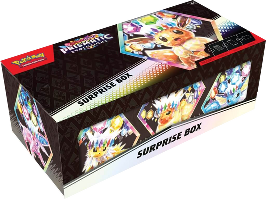 Pokemon TCG Scarlet & Violet 8.5 Prismatic Evolutions Surprise Box
