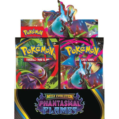 Pokemon TCG Mega Evolutions 2 Phantasmal Flames Booster Box (36  Booster packs)