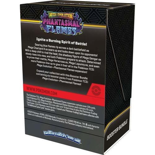 Pokemon TCG Mega Evolutions 2 Phantasmal Flames Booster Bundle