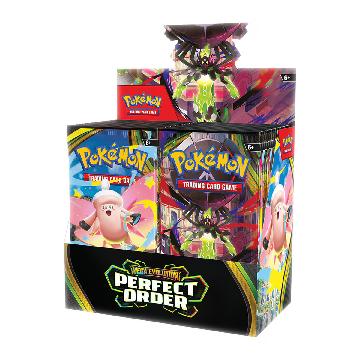 Pokemon TCG Mega Evolutions 3 Perfect Order Booster Box (Sealed Case of 6)