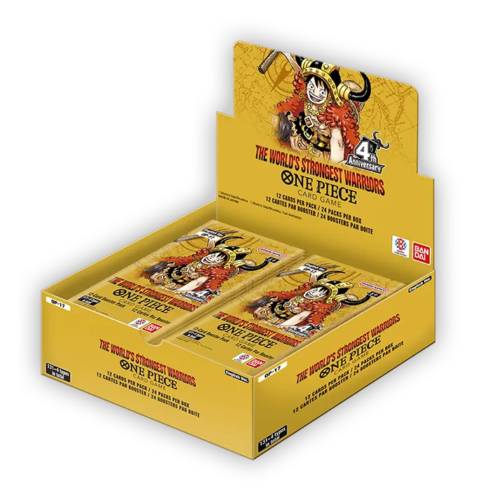 One Piece Card Game The World's Strongest Warriors Booster Box [OP-17]