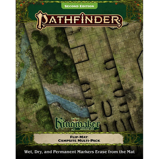 Pathfinder Second Edition: FlipMat: Kingmaker Adventure Path Campsite MultiPack
