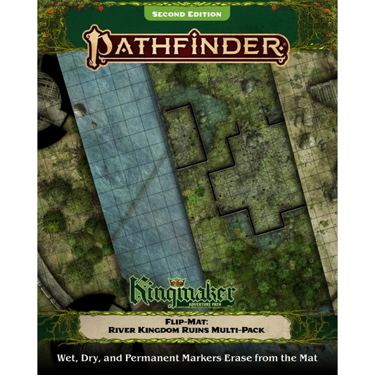 Pathfinder Second Edition: FlipMat: Kingmaker Adventure Path River Kingdoms Ruins MultiPack
