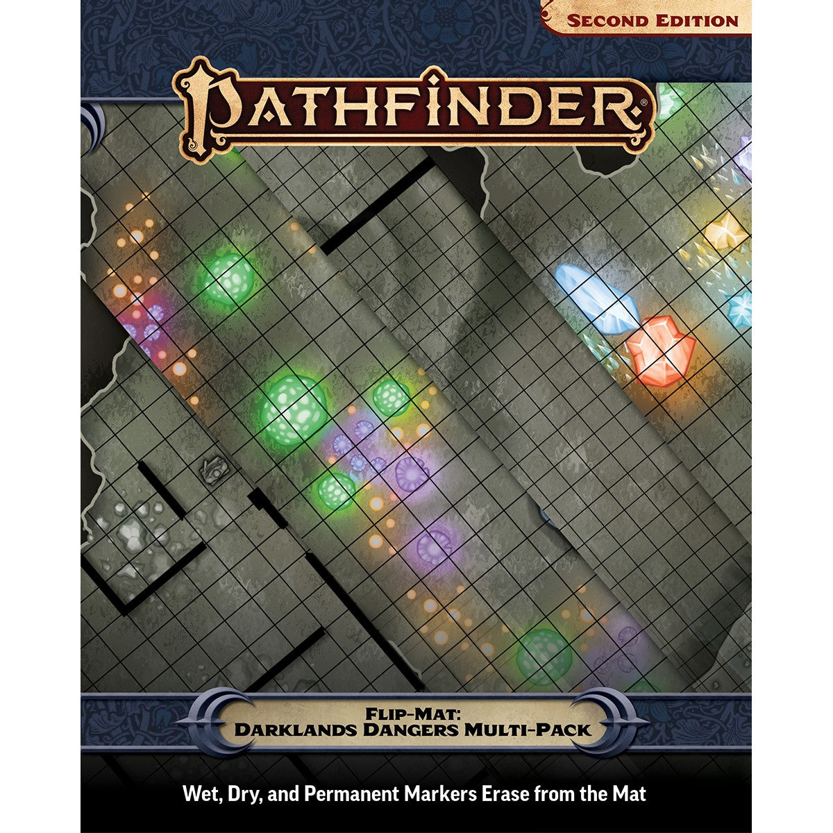 Pathfinder Accessories: Flip Mat: Darklands Dangers Multi Pack
