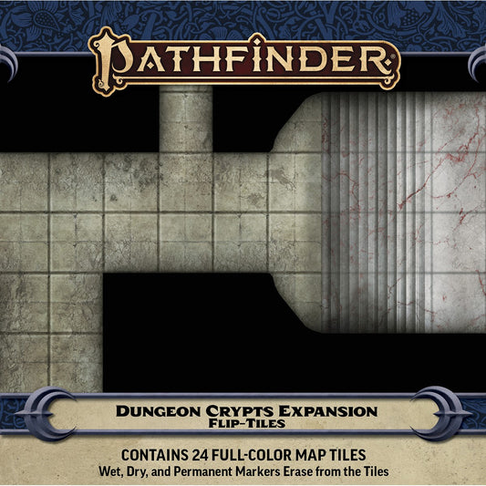 Pathfinder Accessories: Flip Tiles Dungeon Crypts Expansion
