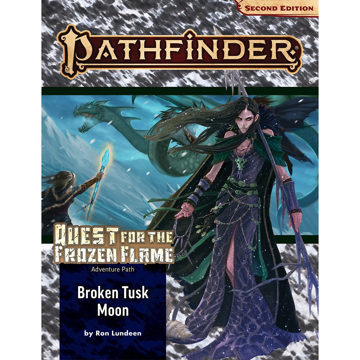 Pathfinder Second Edition: Adventure Path Quest for the Frozen Flame #1 Broken Tusk Moon
