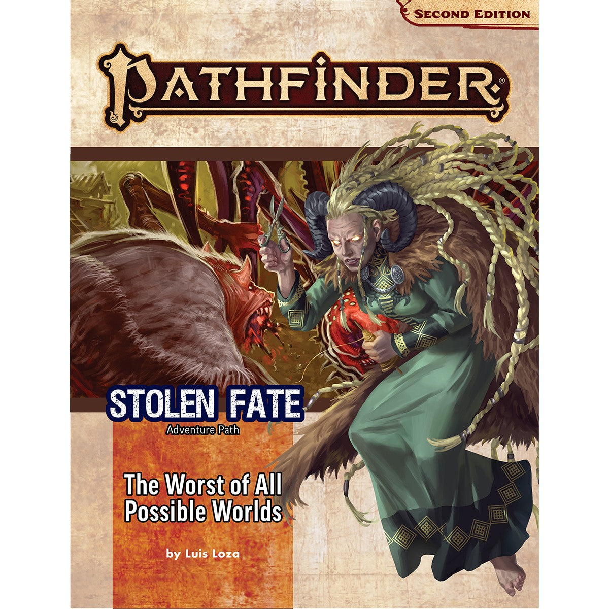 Pathfinder Second Edition: Adventure Path: Stolen Fate # 3 The Worst of All Possible Worlds
