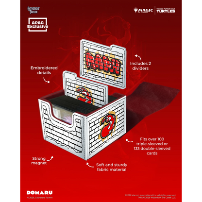 TMNT Raphael DOMARU card storage box